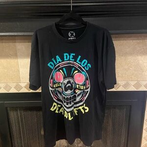 Project X Dia De Los Deadlifts Black T-Shirt